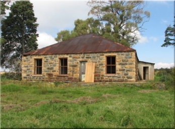 The house as it was when we bought the farm in August 2008